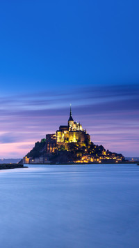 Mont saint michel in france