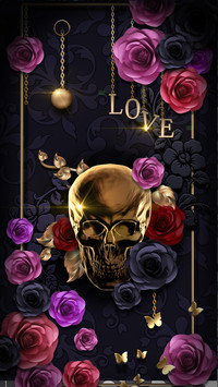 Retro bone rose -Desity
