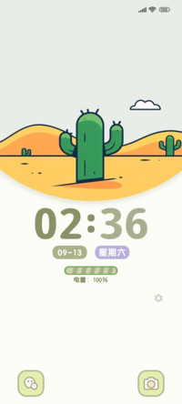 双界面沙漠小景