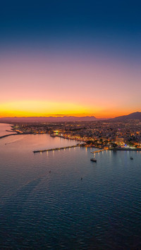 Kalamata is the capital in the Peloponnese