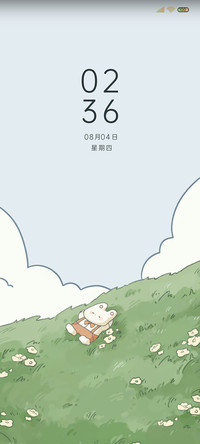 悠闲夏日 小组件