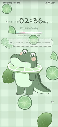 Lime Crocodile