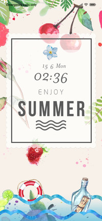 Summer flowers