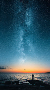 Brilliant galaxy