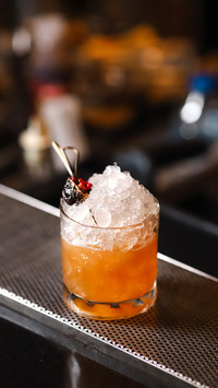 Cocktail drink party food ice