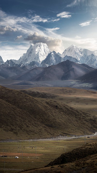 Mountains are islands floating on clouds 57