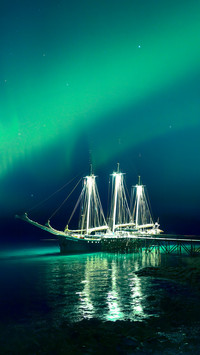 The aurora is a love letter to the universe