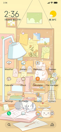 leisure morning