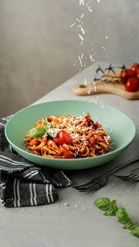 Delicious pasta that can also be made at home