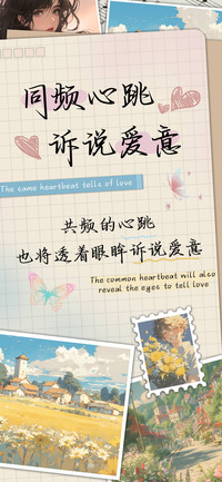 同频心跳诉说爱意