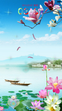 玉兰美景