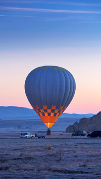 Hot air balloon at Cappadocia Turkey