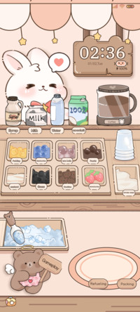 Soft bear rabbit