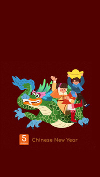 Happy Chinese New Year of the Dragon