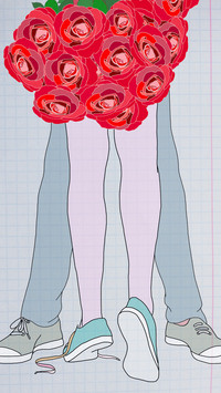 Lovers are like raising flowers