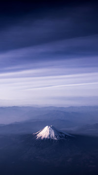 Overlooking mount fuji