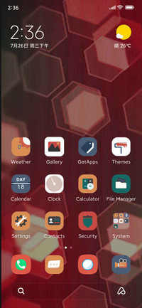 Red  lattice
