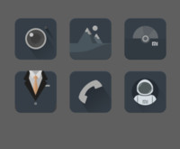Space cadet: IconPack