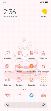 Bunny cake