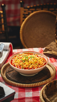 Why are instant noodles wavy