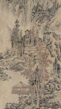 明代大师蓝瑛作品