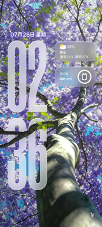 OS光栅景深花树