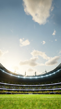 Concept of soccer ball, sport games, football match