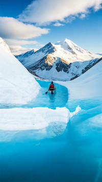 冰川与雪山的区别