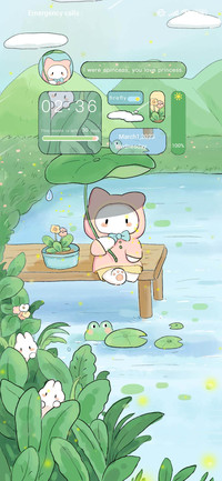 Pond side