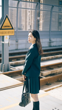 学院风偶遇JK制服