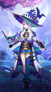 紫色系少女