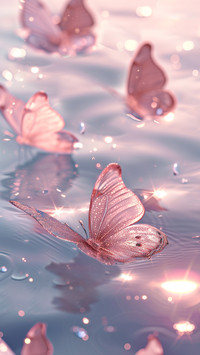 Pink butterfly-Desity