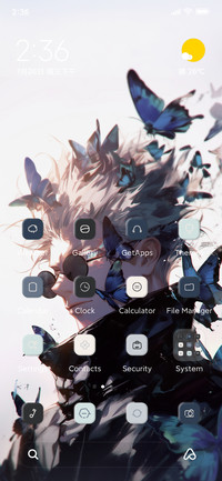 Butterfly Widget