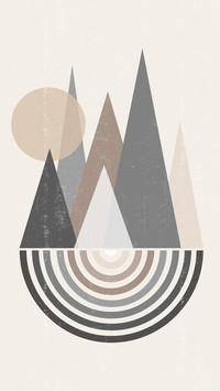 Literary and artistic simple illustration