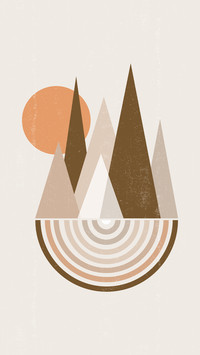 Literary and artistic simple illustration