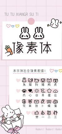 兔兔像素体