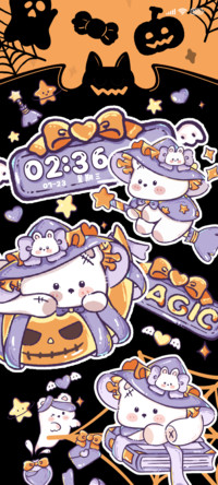 魔法嘟嘟熊四排版