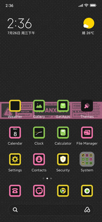 sticker wallpaper