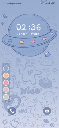 Doodle Alien Ship