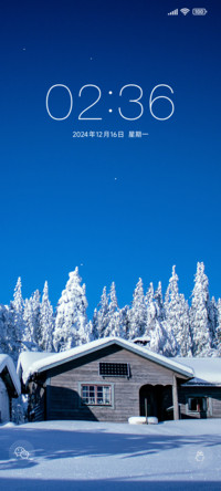 动态 大雪美景