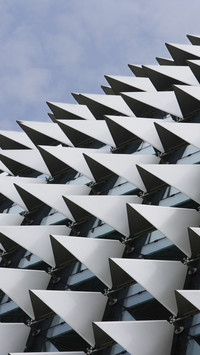 International-Esplanade Theater roof