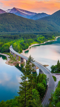 Highway bridge