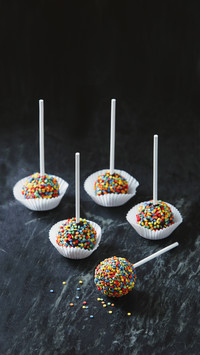 Chocolate lollipops