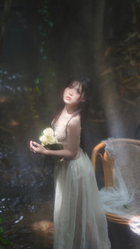 清纯唯美女生-锐景创意