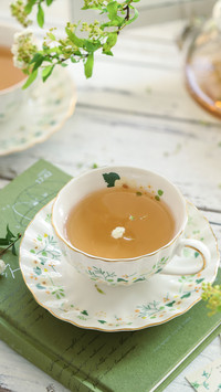What is the connection between drinking tea and maintaining
