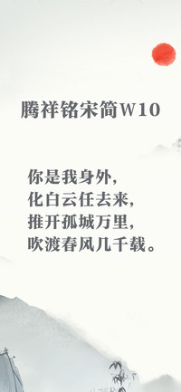 腾祥铭宋简W10