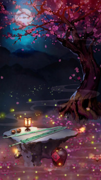 梅花树下