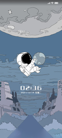 浮世绘 太空宇航员