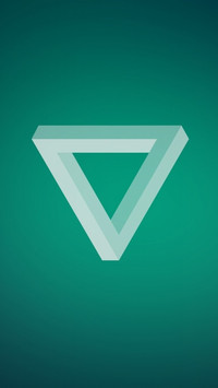 triangle light dark shape