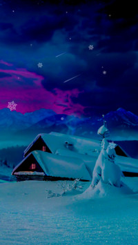 寂静雪夜